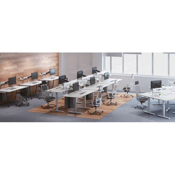 OFFICE stol balancestol Siddestol Active Ergo Comfortsde flere farver
