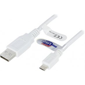 USB kabel USB-A han - USB-B Micro