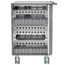 Ladestation vogn med hjul 40 enheder opladning sync til tablets MacBooks brbar op til 15,6"  