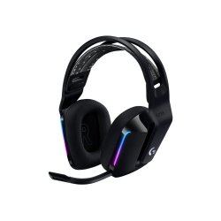 Logitech G G733 LIGHTSPEED Wireless RGB Gaming Headset Trdls Hretelefoner Sort