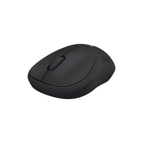 Logitech M220 Silent Optisk Trdls kompakt stille mus SortBrun