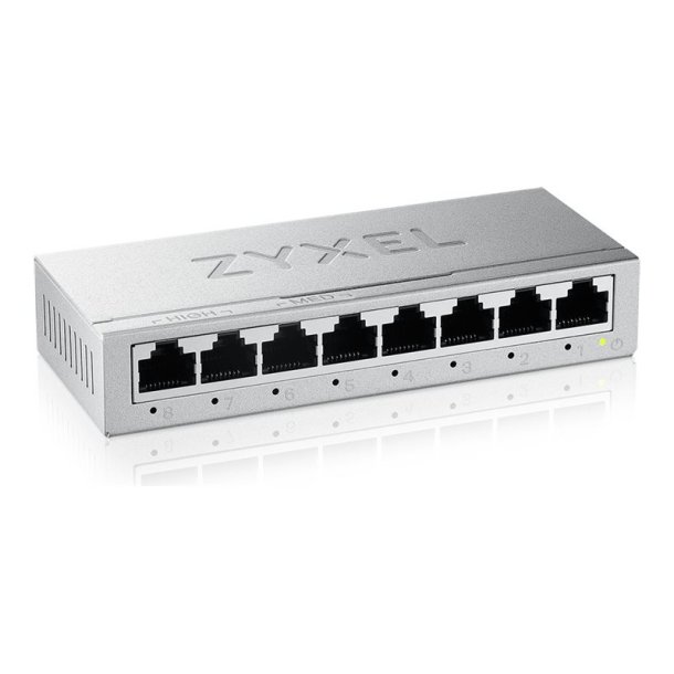 Zyxel GS‑108B v5 Switch 8-porte Gigabit Ethernet