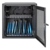 Ladestation  Ladeskab til 10 AC enheder laptops Chromebooks tablets iPads op til 16