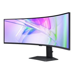 Samsung UltraWide skrm 49" Curved 1000R 5120x1440 5ms hjtaler HDMI DisplayPort USB-C 120Hz docking