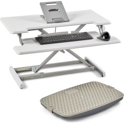 Hjemmearbedsplads, komplet ergonomisk hjemmekontor 