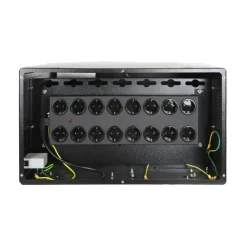 LEBA NoteBox ladestation 15 USB opladnings-og opbevaring skab til 16 iPads tablets 