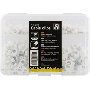Kabelklemmer i multibox Kabel clips 