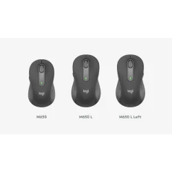 Logitech Signature M650L optisk mus hjrehnd Business Trdls 