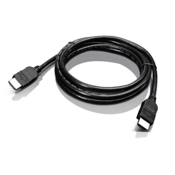 HDMI-kabel, Monitor Cable - HDMI A (han) til HDMI A (han) 2 m