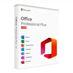 Microsoft Office 2024 Professional Plus til PC - Hjemmekontor og virksomhed Engangskb 
