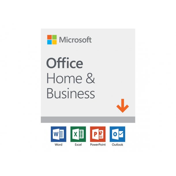 Microsoft Office Home og Business 2021 engangskb pc og mac 
