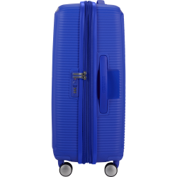 Kuffert American Tourister Soundbox Spinner Expandable spinner hardcase sort og marinebl
