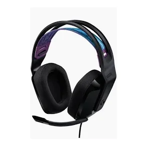 Logitech G G335 Wired Gaming Headset Kabling Headset Sort bl/hvid