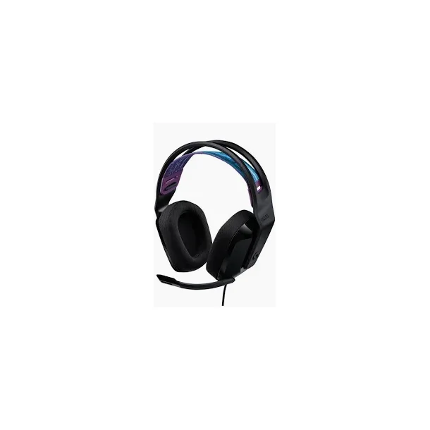 Logitech G G335 Wired Gaming Headset Kabling Headset Sort bl/hvid