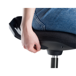 OFFICE ergonomisk stol ststol med integreret mtte