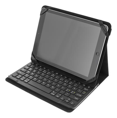 min ur Seaside Cover mappe universal med bt tastatur op til 10" tablet nordisk - Tastatur,  Mus, Skærm, Headset, Webcam - HERASHOP