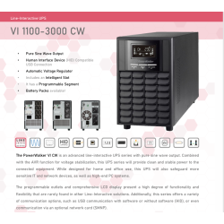 UPS anlg PowerWalker ndstrm beskyt virksomheden hjemmekontoret mod strmafbrydelser 