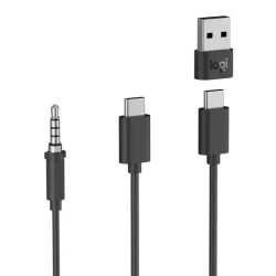 Logitech Zone Wired Earbuds Kabling Headset Microsoft Teams Certified Sort